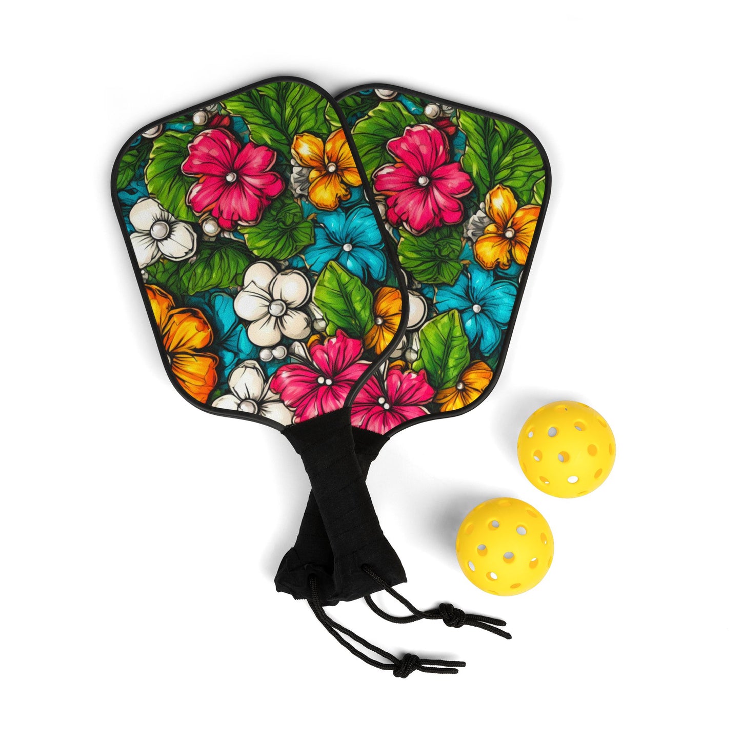 Floral Pickleball Set – Chic, Durable & Made Just for You!