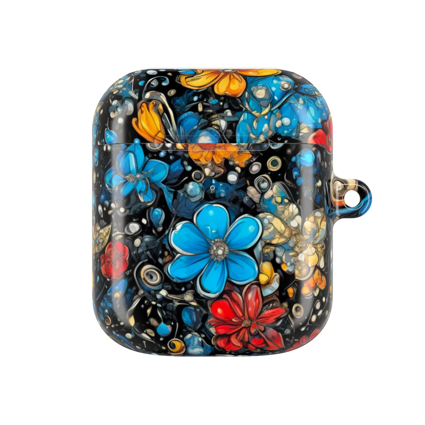Bohemian Floral AirPod Case – Vibrant Flower Design for Trendy Listening