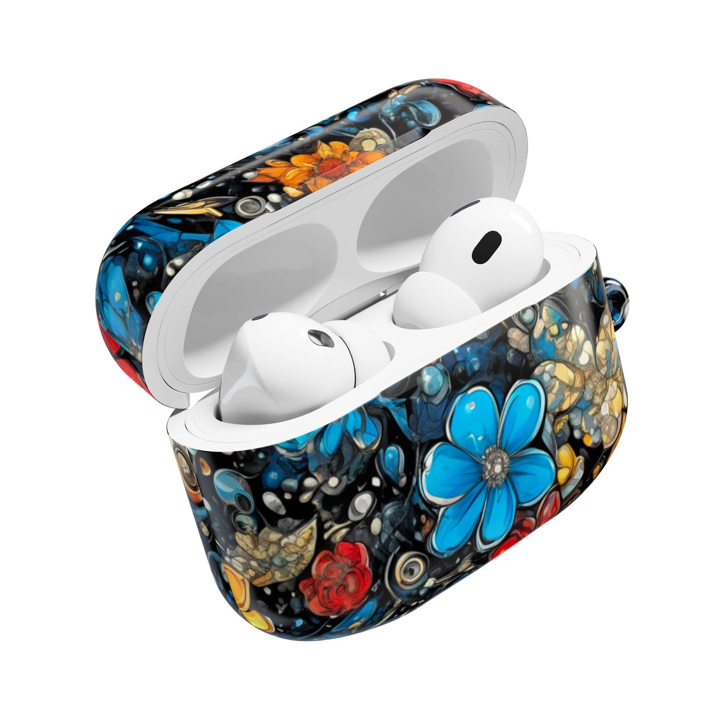 Bohemian Floral AirPod Case – Vibrant Flower Design for Trendy Listening