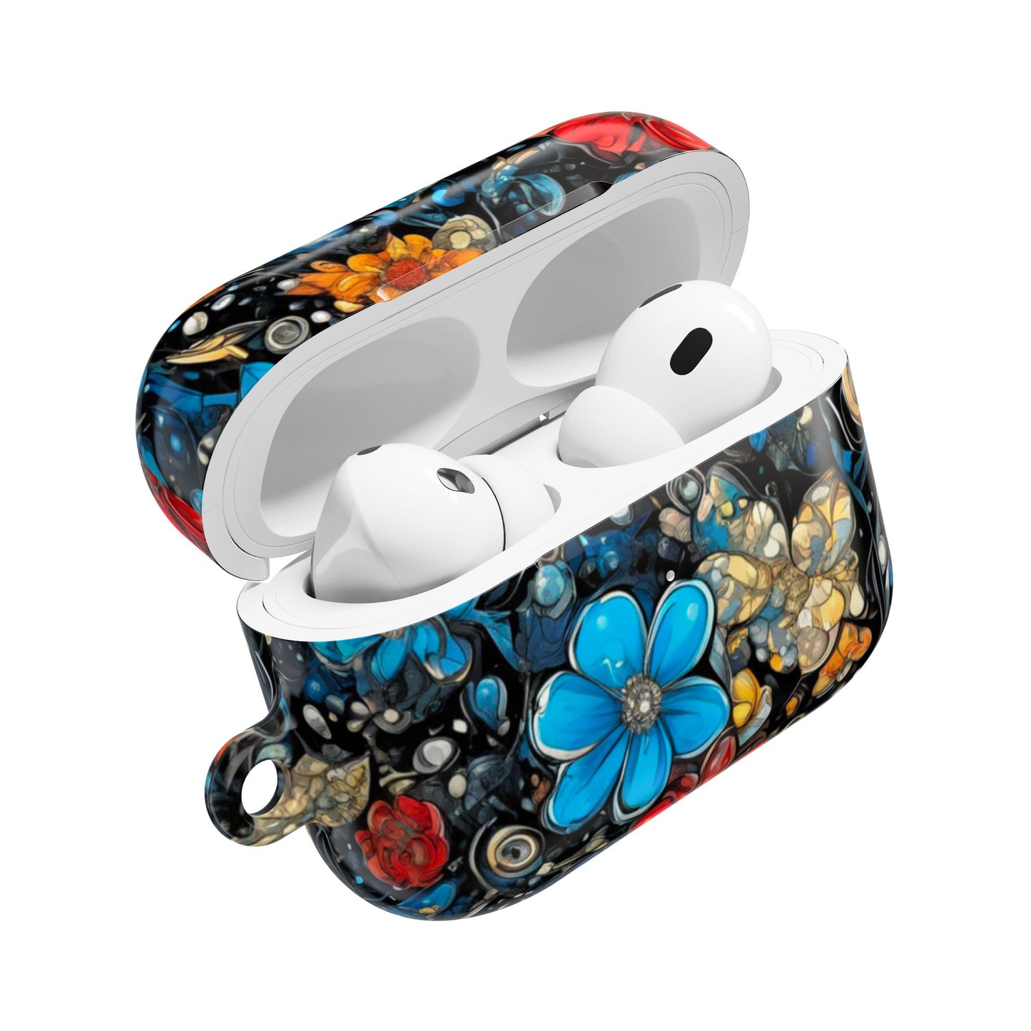 Bohemian Floral AirPod Case – Vibrant Flower Design for Trendy Listening
