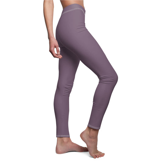 Light Mauve Luxe Leggings – Soft, Stretchy