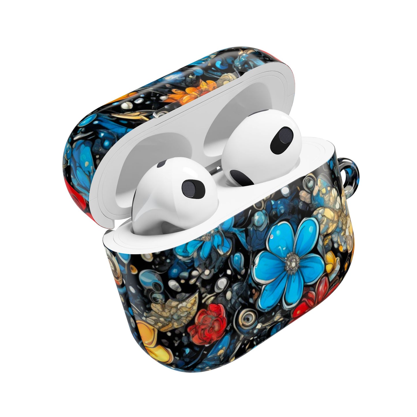 Bohemian Floral AirPod Case – Vibrant Flower Design for Trendy Listening